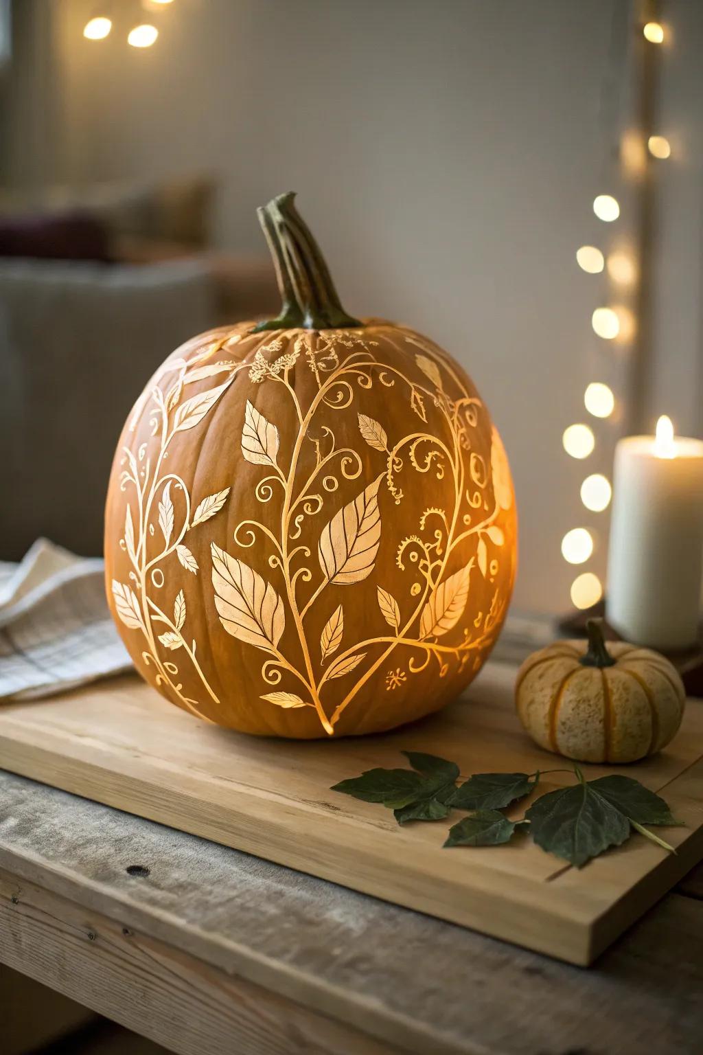Elevate your autumn decor with botanical-inspired elegance—perfect for transitioning from Halloween to fall chic.