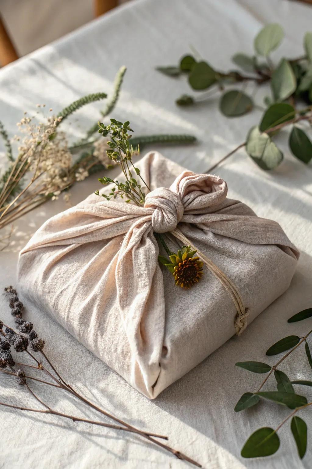 Discover the art of furoshiki: elegance meets sustainability.