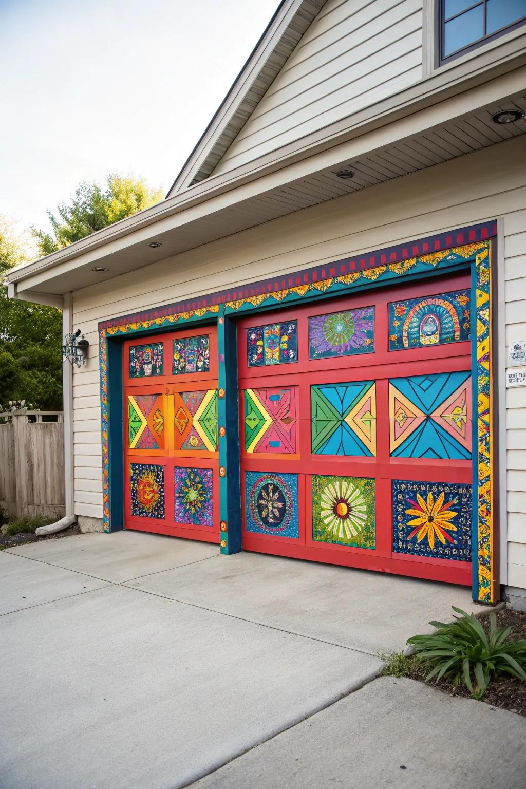 Vibrant colors can transform a home's exterior.