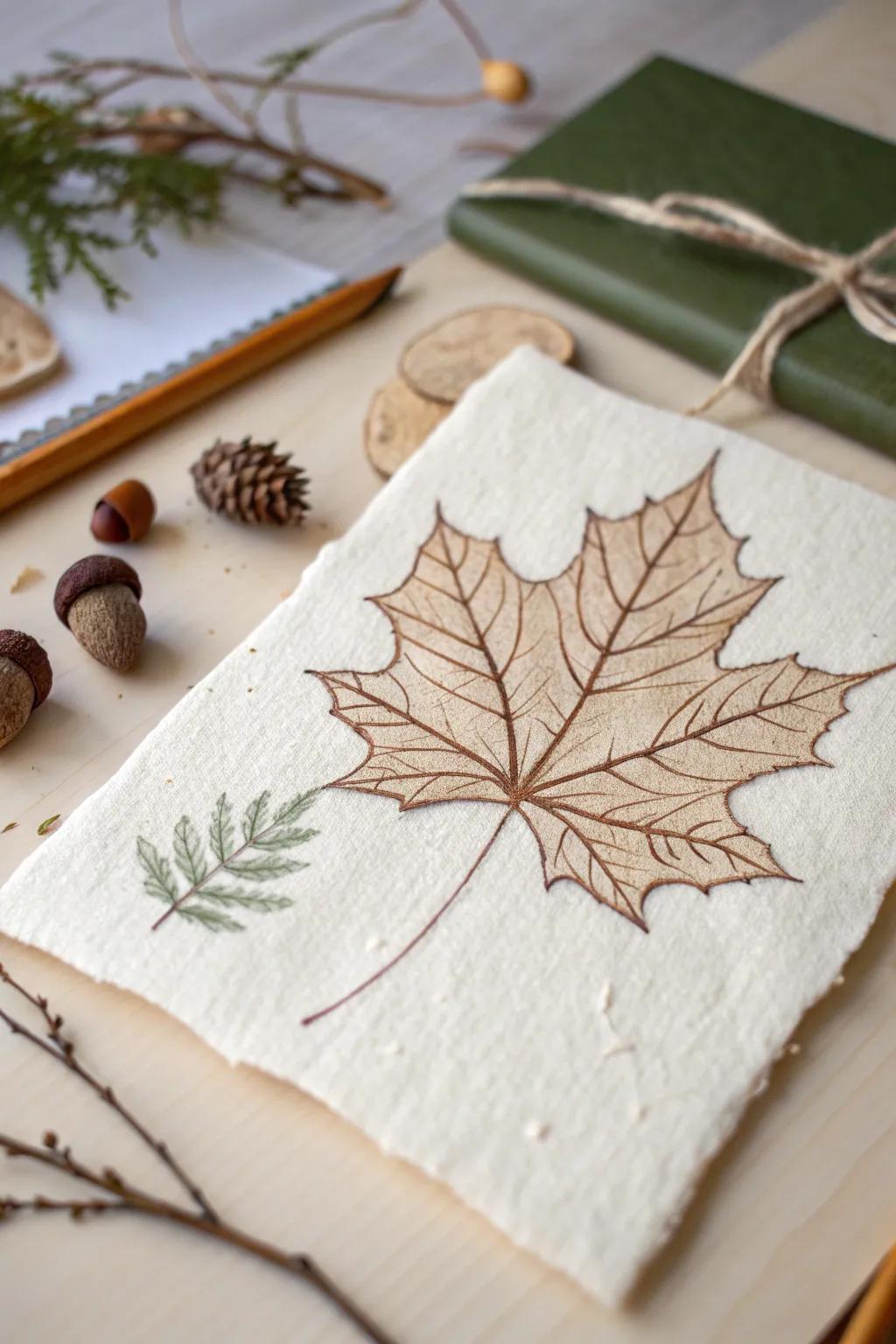 Embrace the simplicity of autumn with this beautifully drawn leaf. 🍂 #FallInspiration #MinimalistArt
