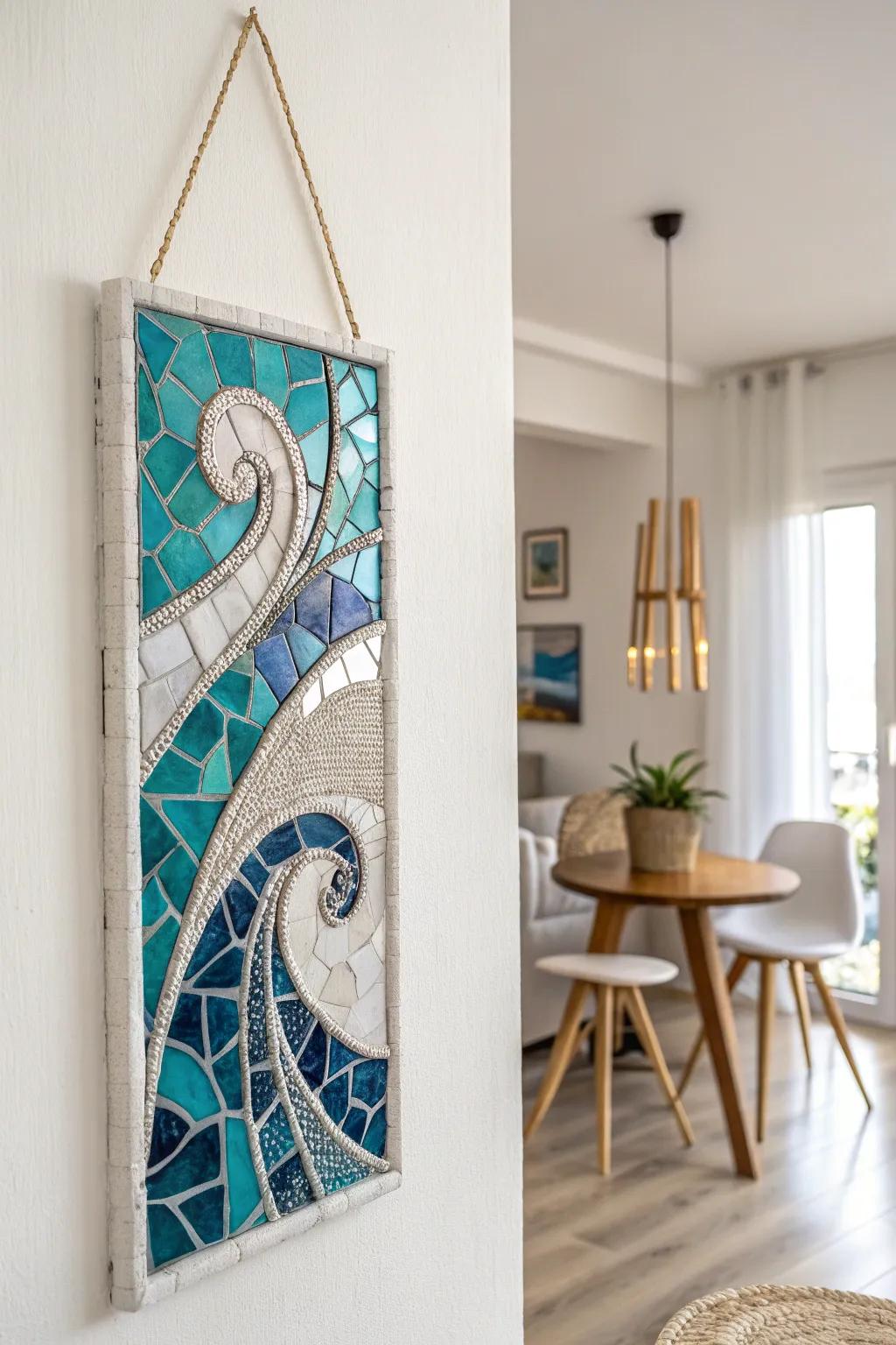 Elevate your space with the timeless allure of handcrafted mosaic art.