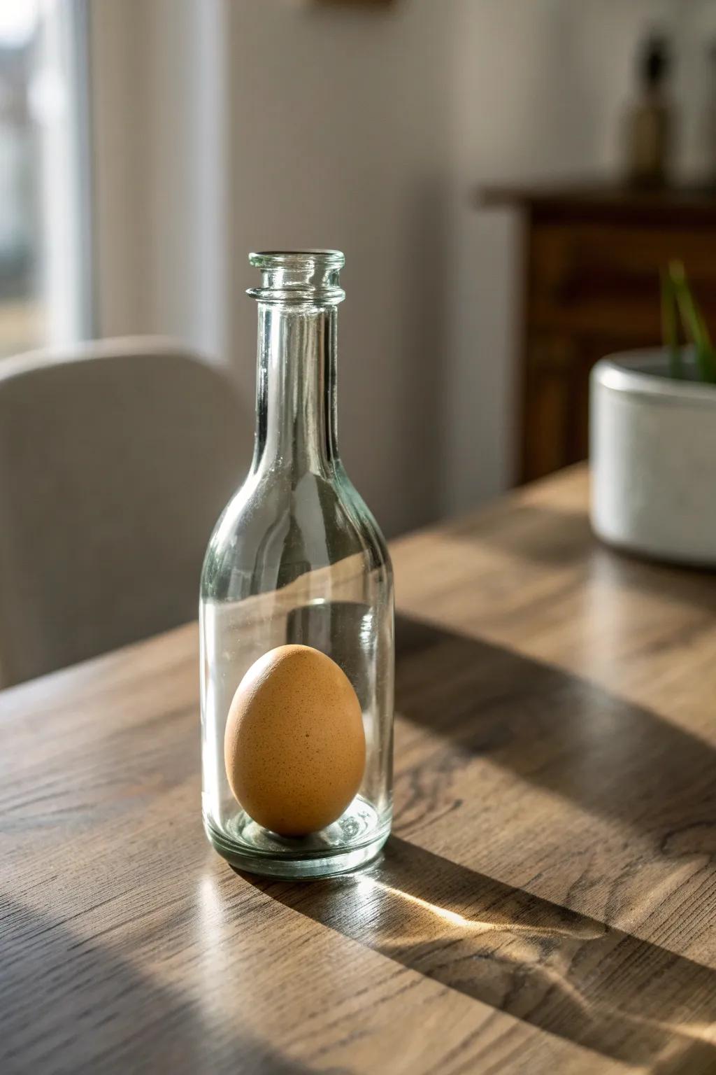 Witness the magic of science with the classic Egg in a Bottle experiment—where simplicity meets wonder.