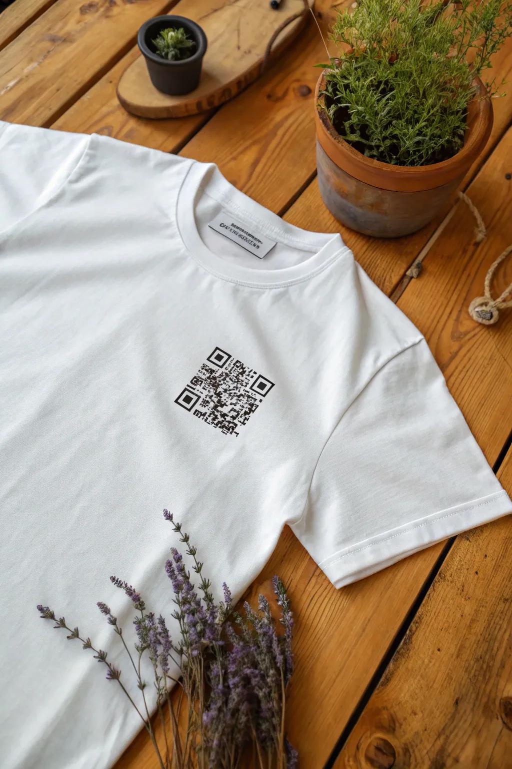 Scan your way into cherished memories with our family reunion QR code shirts — where tradition meets technology in minimalist style.