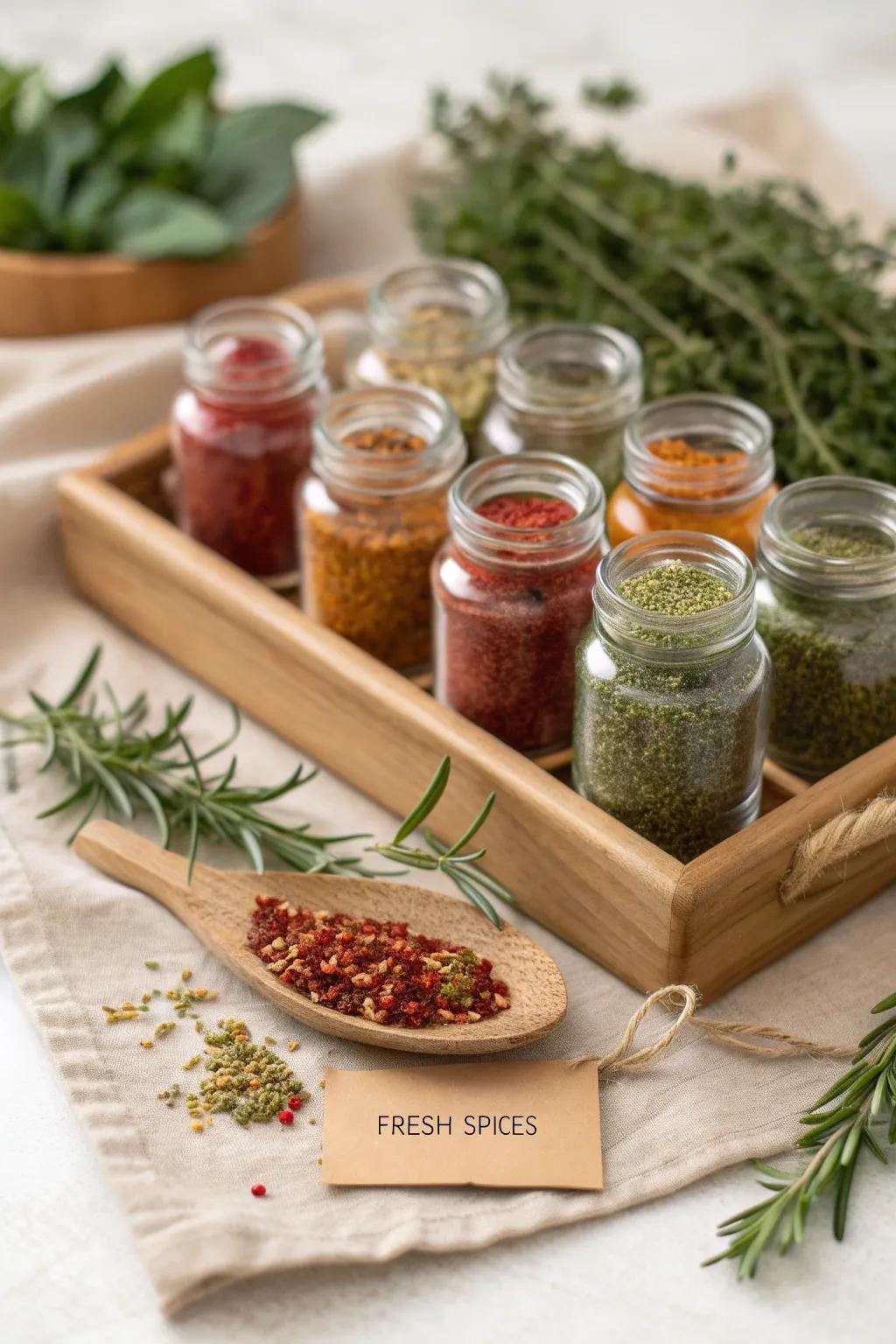 Elevate culinary adventures with artisanal spice blends – the perfect gift for flavor enthusiasts!