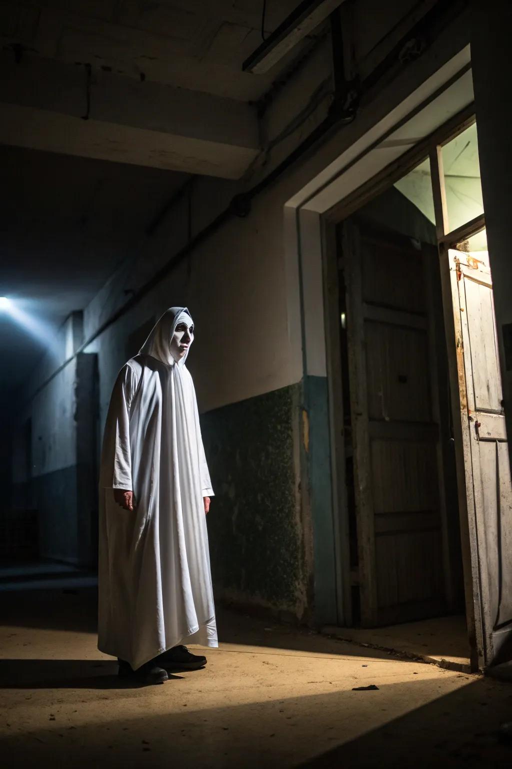 A spooky ghost robe is timelessly haunting.