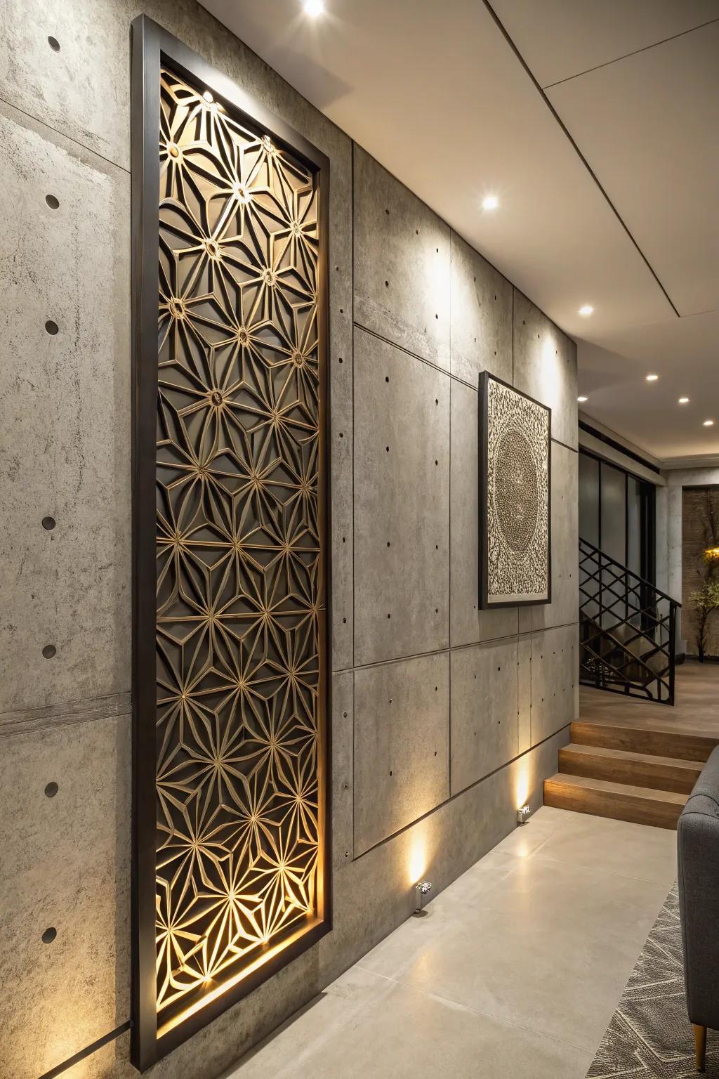 Transform your basement with modern decorative panels that redefine style and sophistication.