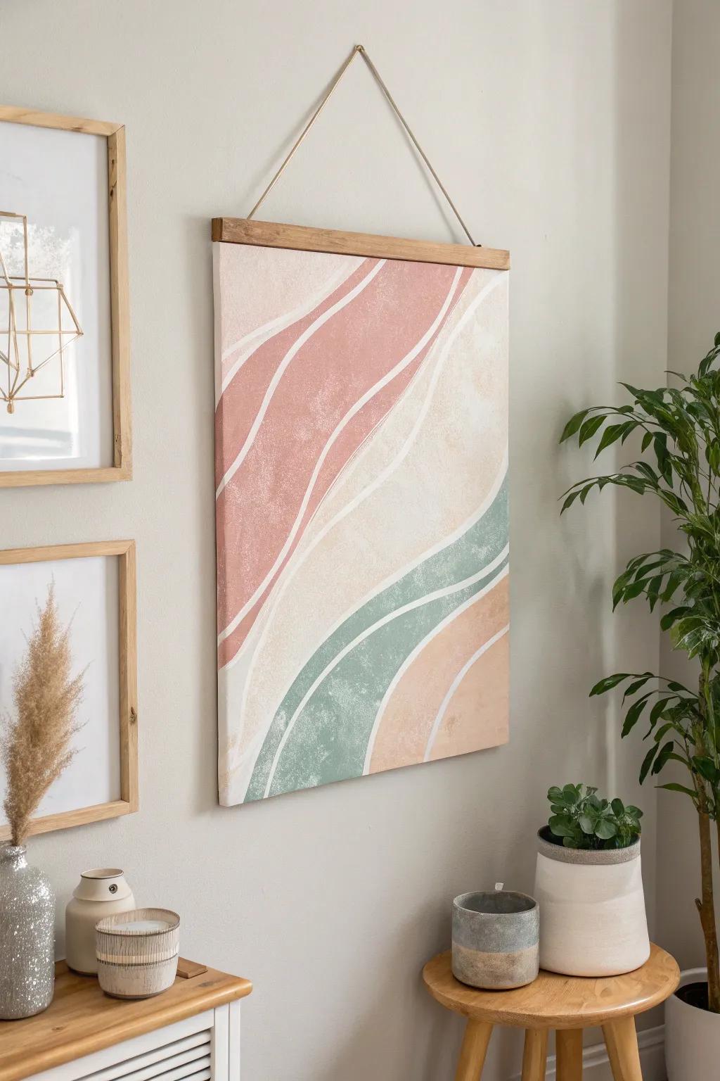 Elevate your space with personalized wall art that speaks to your soul. 🎨✨ #CraftedWithLove #MinimalistBoho