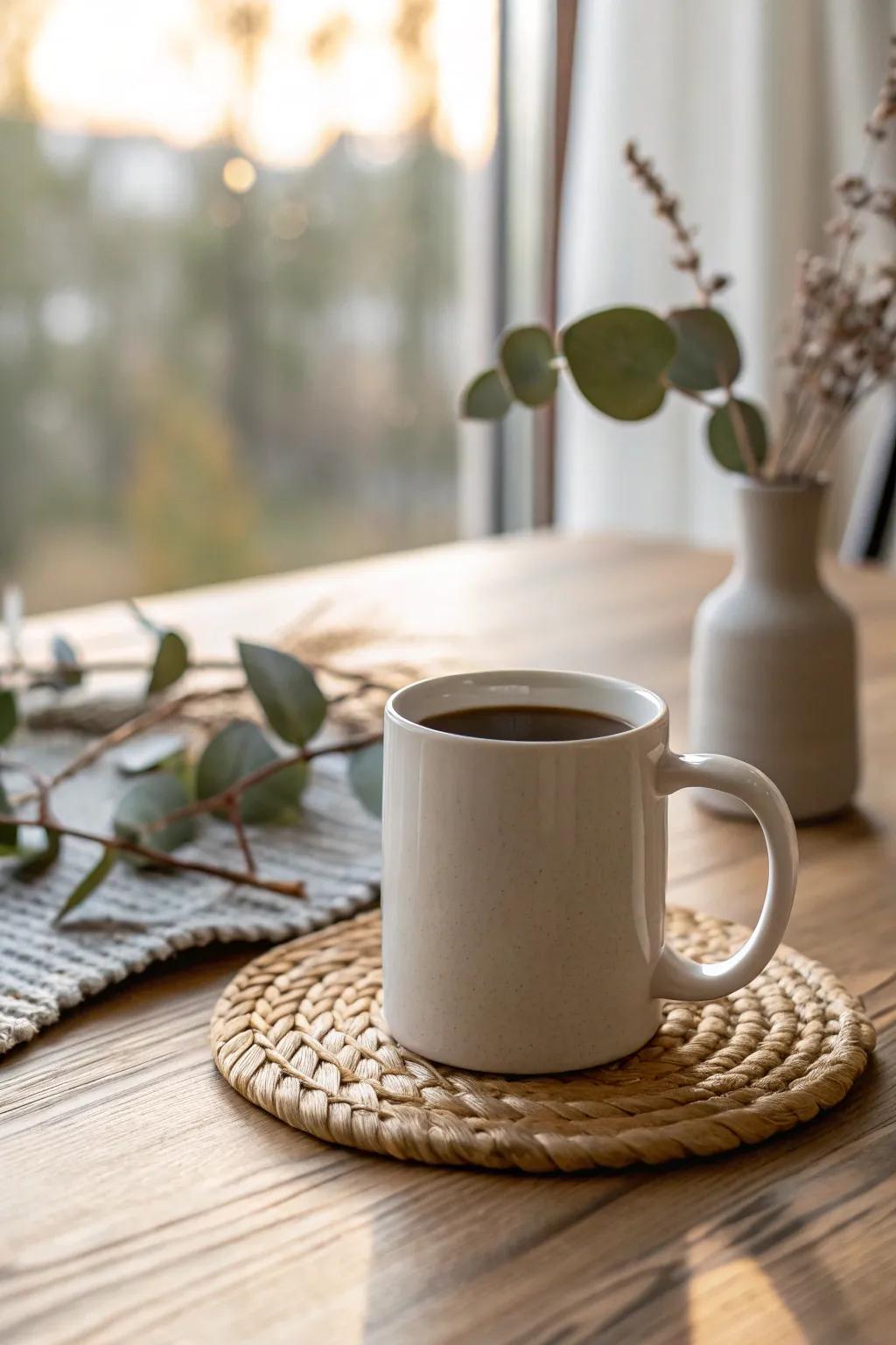 Witness the magic of morning with our enchanting color-changing sunrise mug. ✨