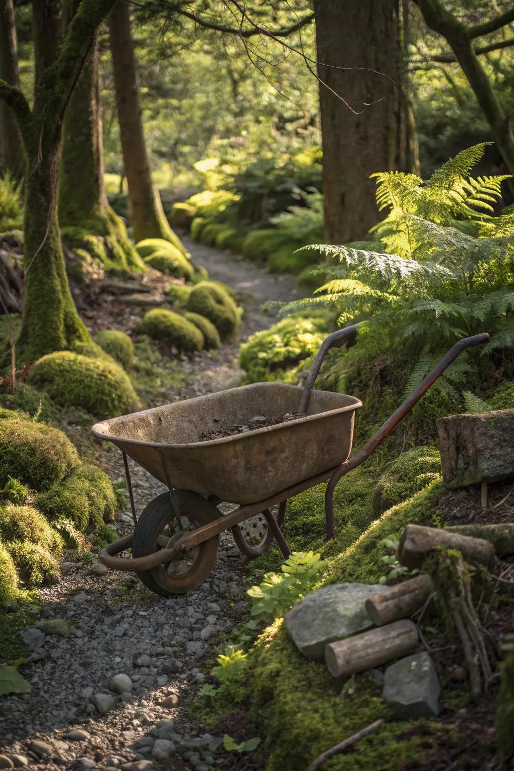 Transform your garden with a touch of woodland wonder, where nature takes center stage.