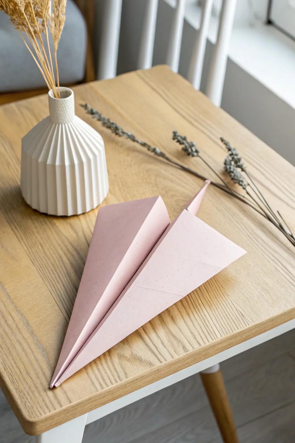 Unleash your creativity with the Stealth Bomber paper airplane – where elegance meets aerodynamics.