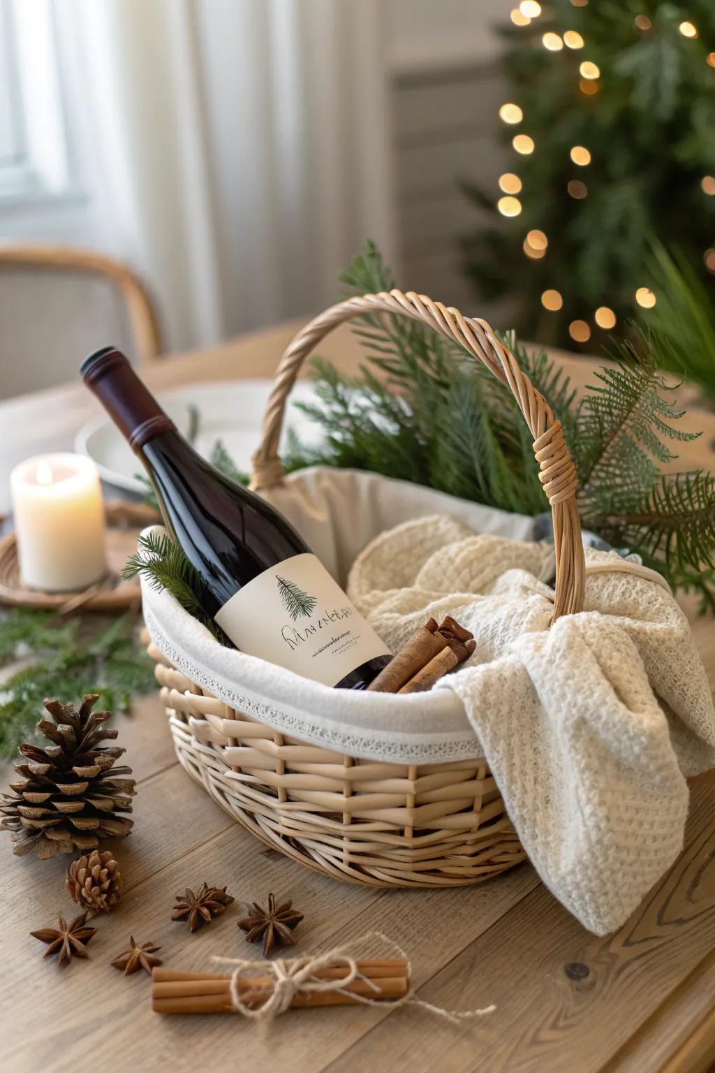 Embrace the holiday spirit with a touch of minimalist elegance.