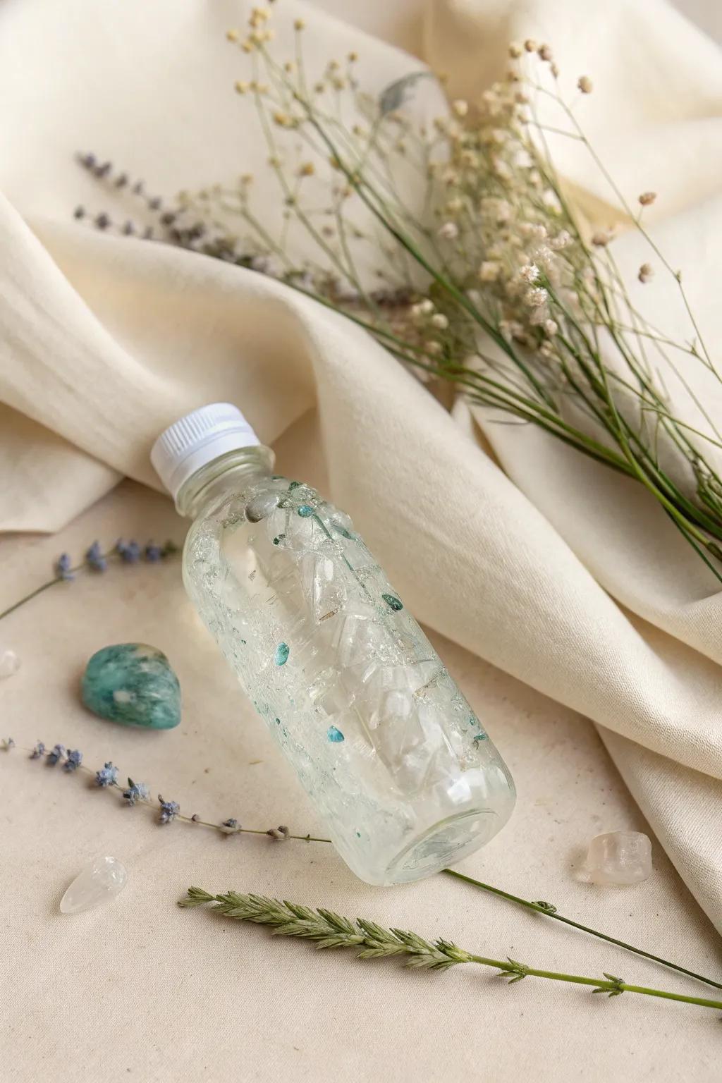 Transforming the ordinary into extraordinary: Discover the art of upcycled jewelry with these elegant plastic bottle beads.