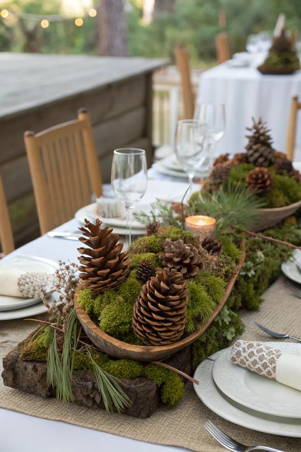 Bring the calm of the forest to your table.