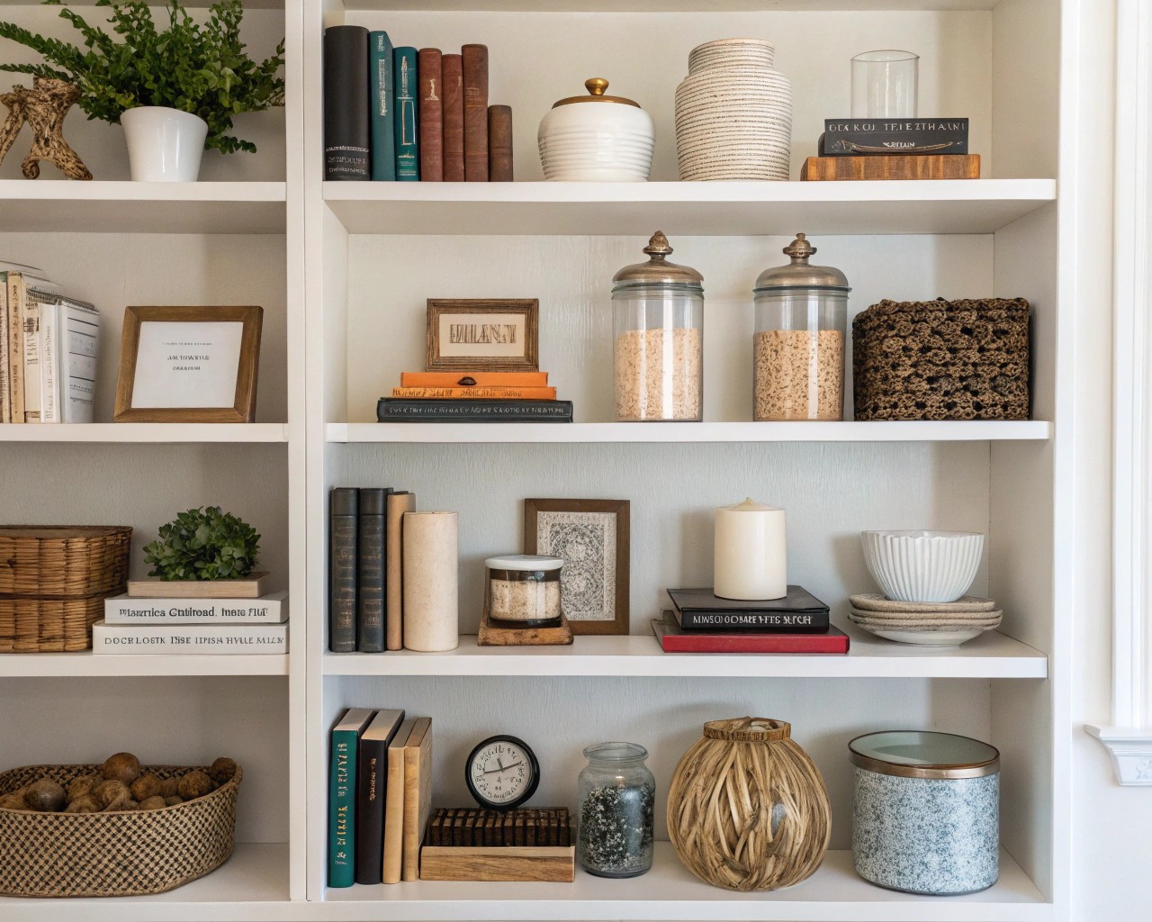 Group items in odd numbers for visually appealing arrangements.
