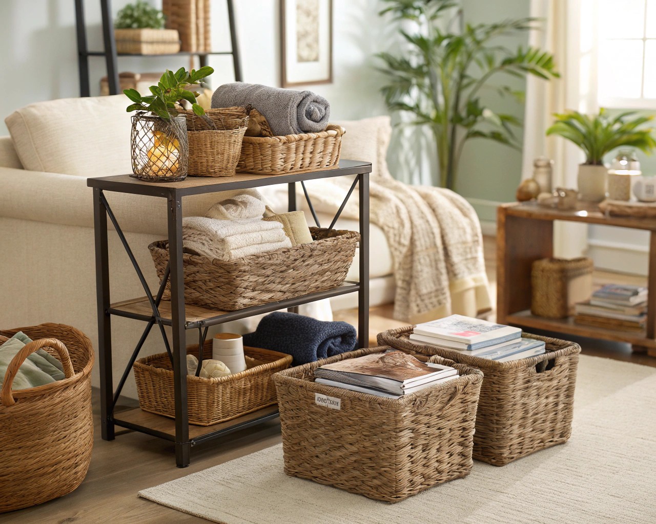 Living spaces that are enhanced by versatile furniture, providing both style and utility.