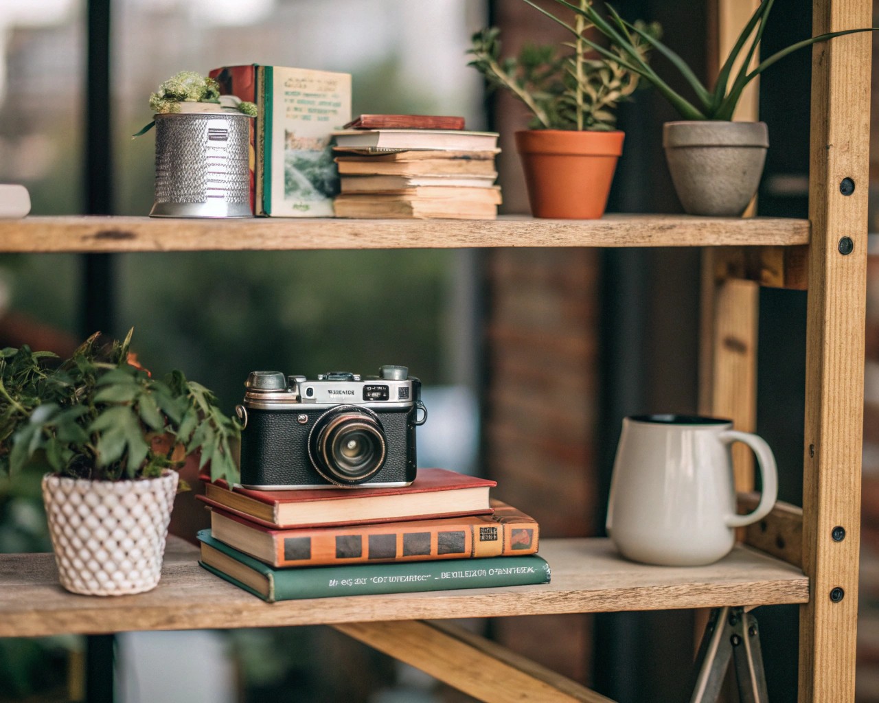 Select personal artifacts that reflect your journey and values.