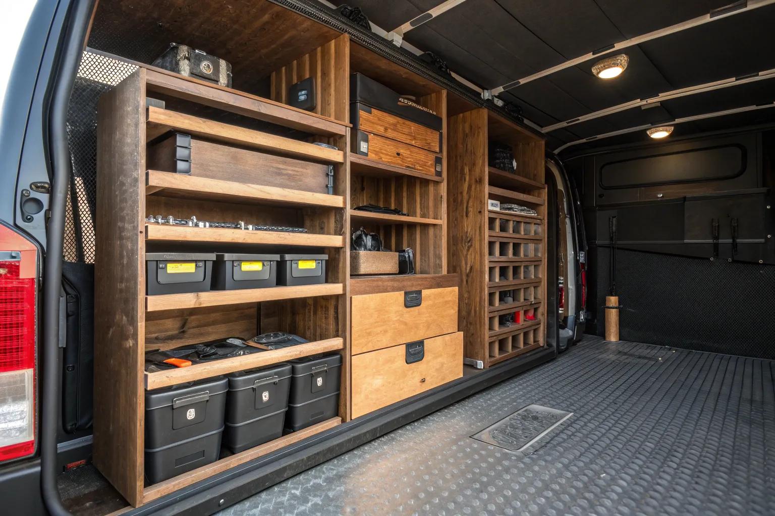 15+ Clever Cargo Trailer Storage Ideas