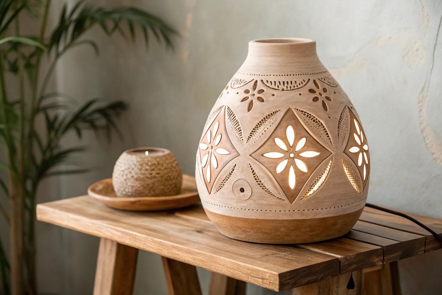 18+ Inspiring Clay Lamp Ideas for Your Home