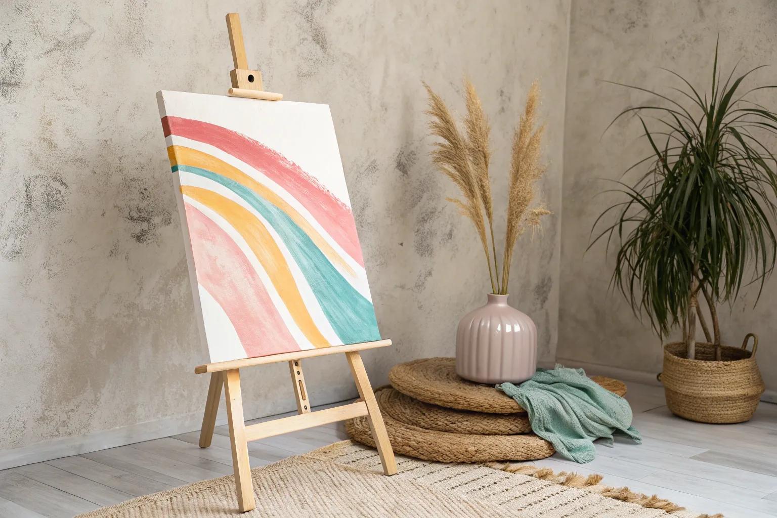 16+ Inspiring Easy Abstract Painting Ideas to Try