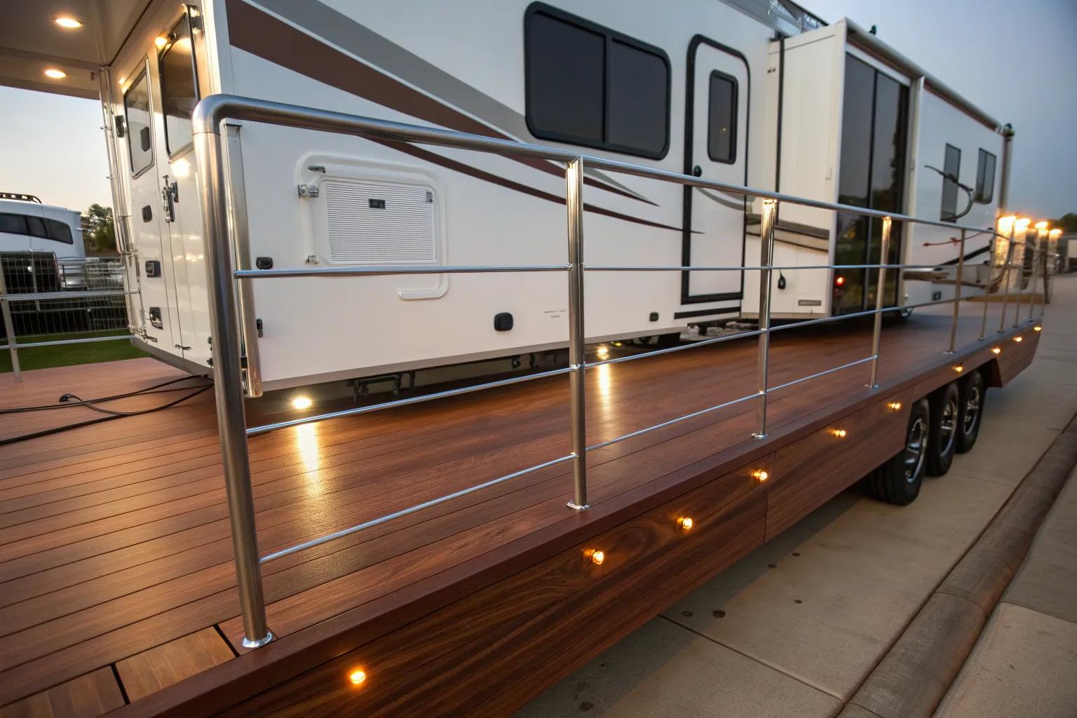 11+ Creative 5th Wheel Deck Ideas