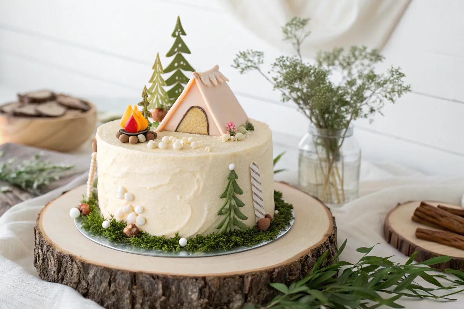 4+ Fun Camping Cake Ideas for Your Next Adventure