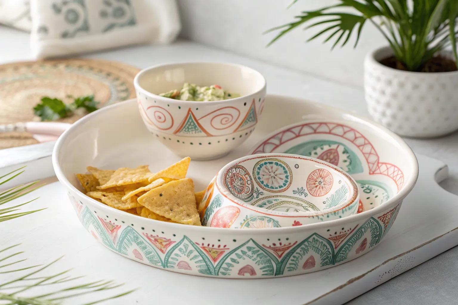 6+ Creative Chip and Dip Bowl Painting Ideas