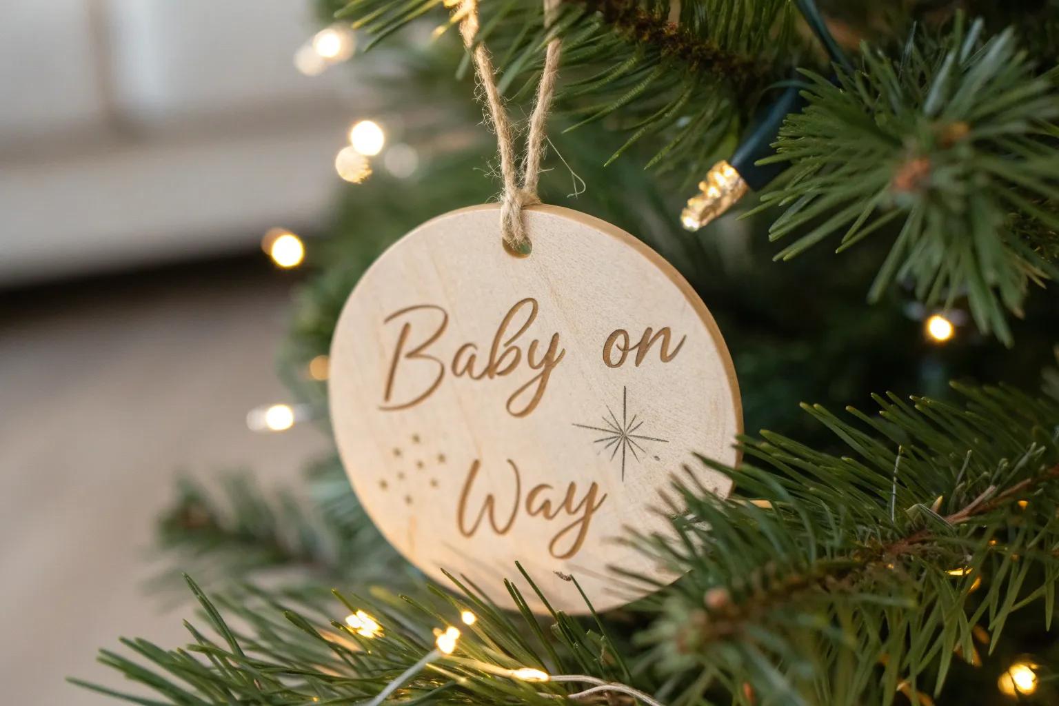 15+ Creative Christmas Pregnancy Announcement Ideas