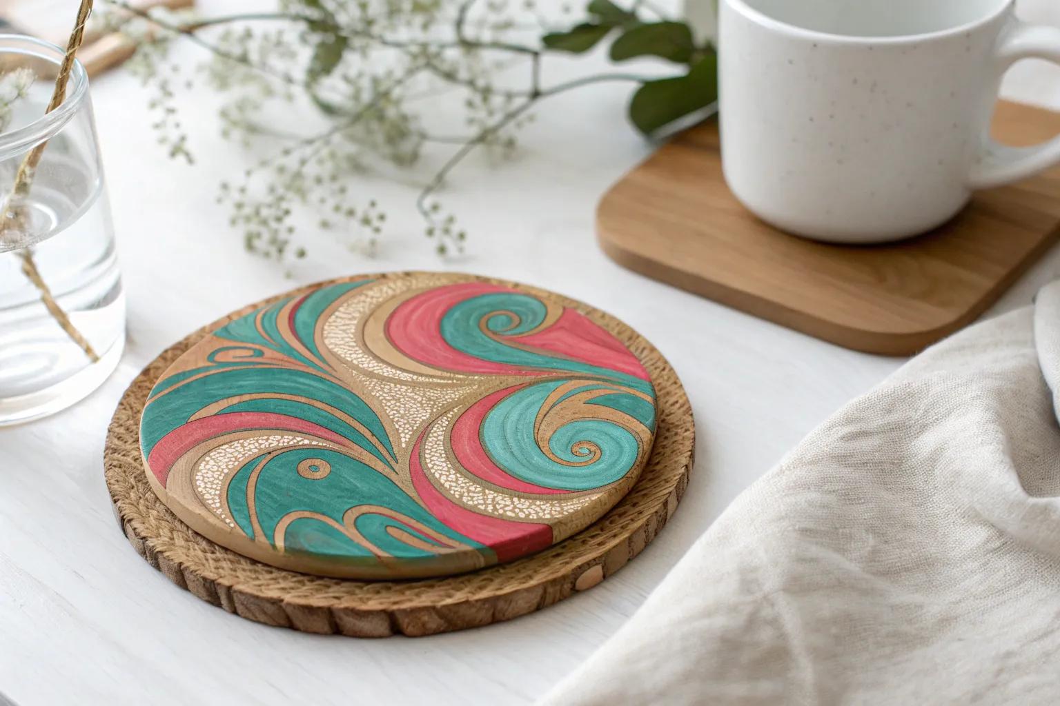 15+ Creative Coaster Painting Ideas for Your Home