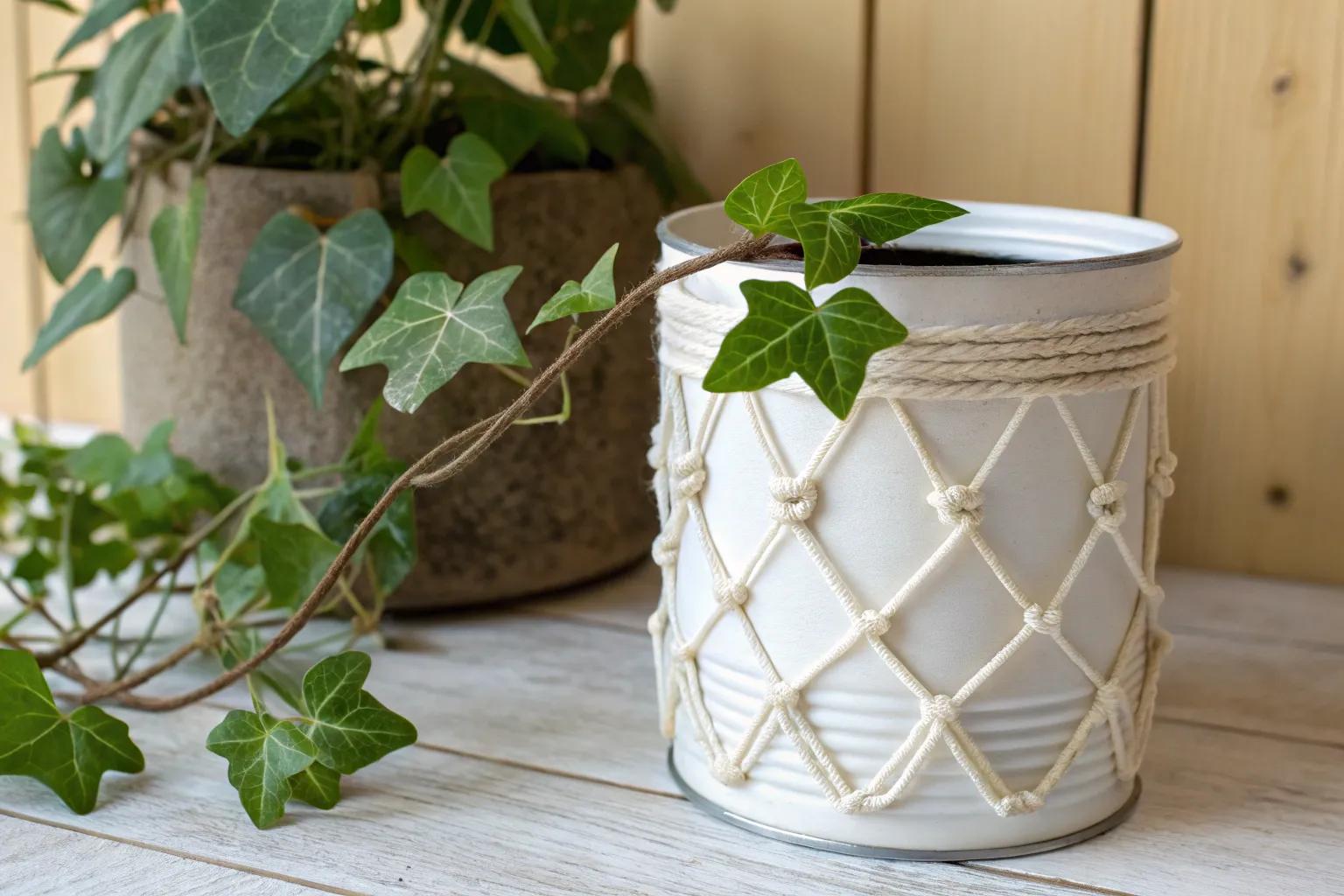 15+ Creative Coffee Can Planter Ideas