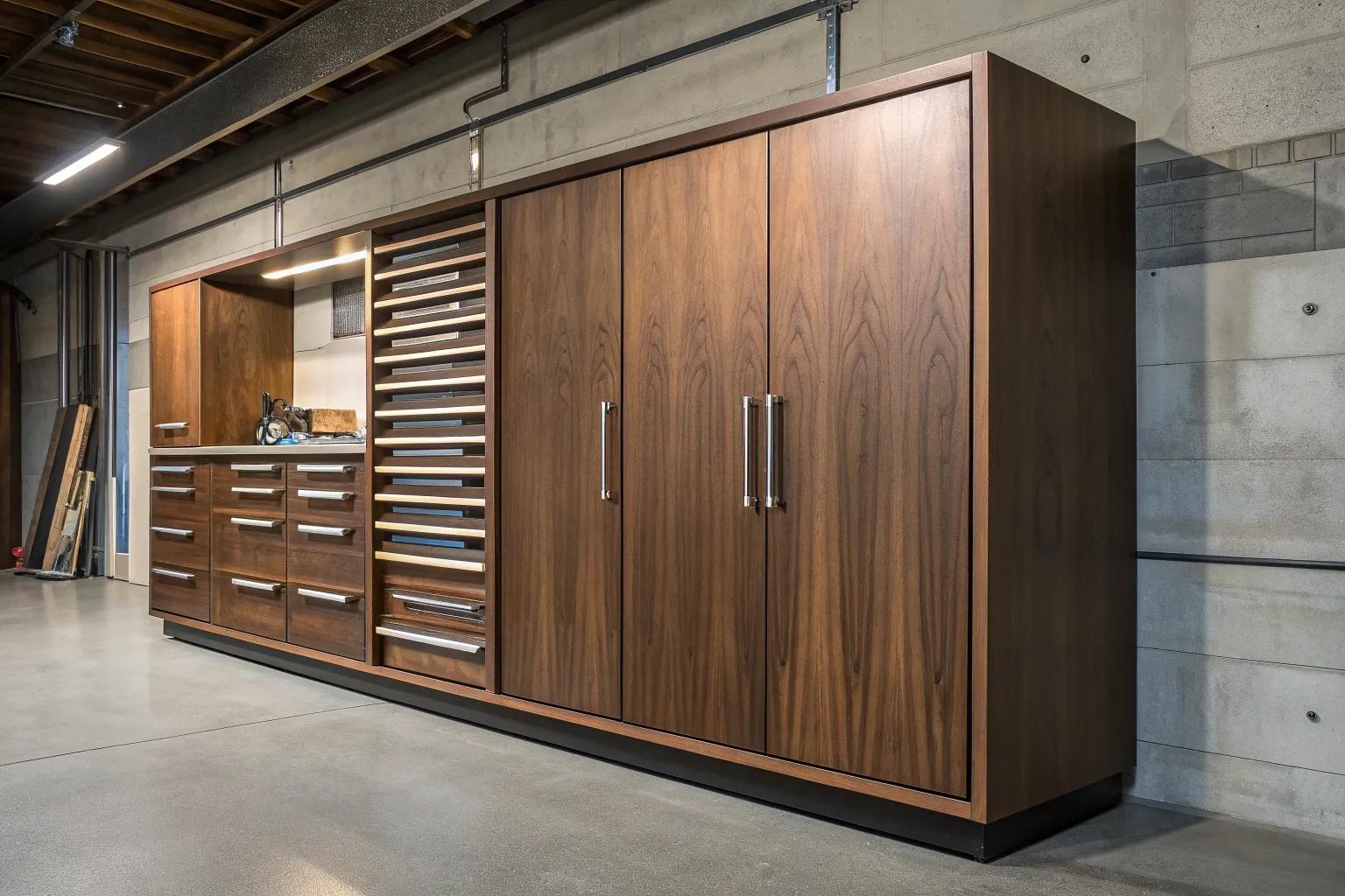 11+ Creative DIY Garage Storage Cabinet Ideas