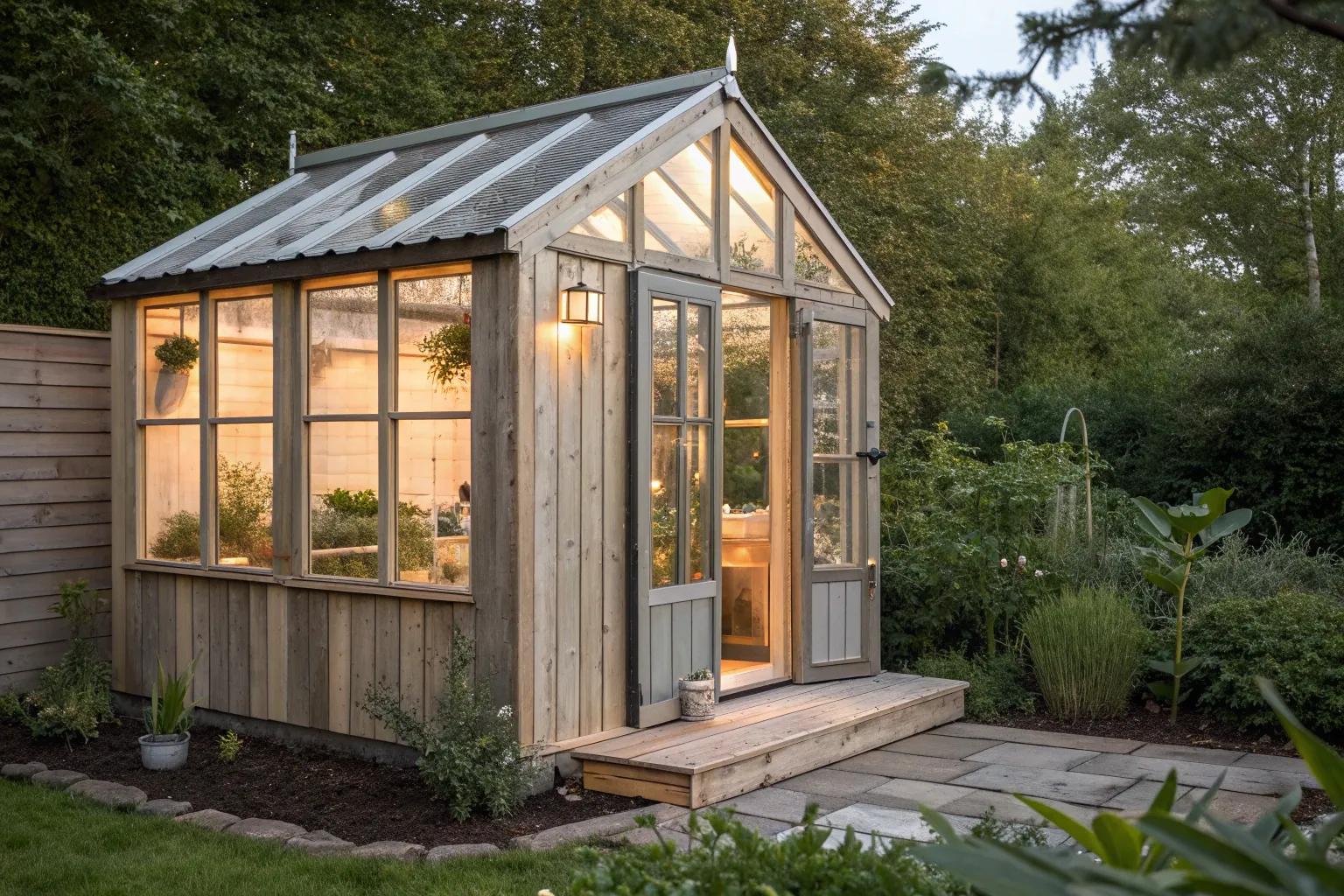 18+ Inspiring DIY Small Greenhouse Ideas