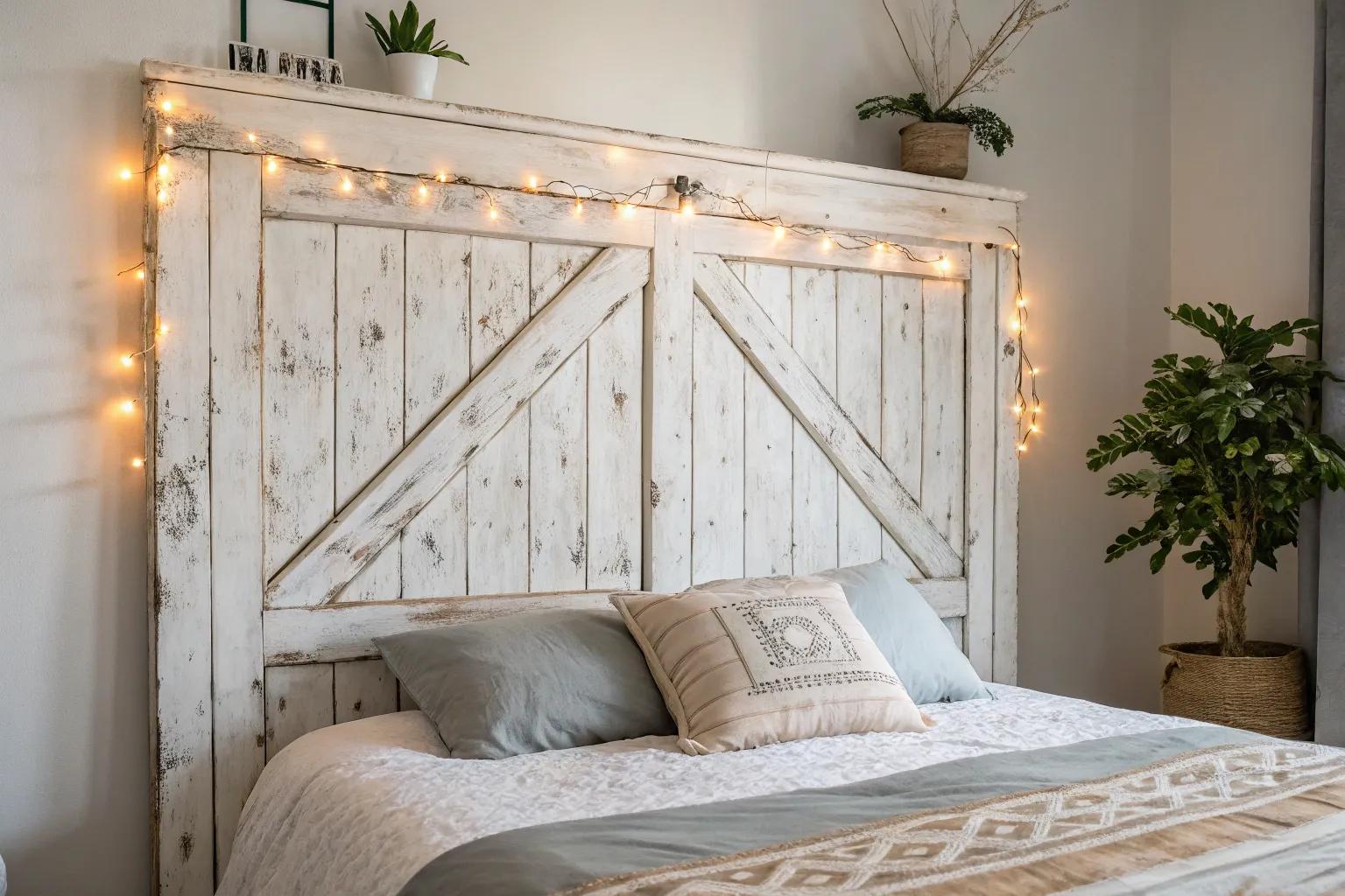 18+ Creative Door Headboard DIY Ideas