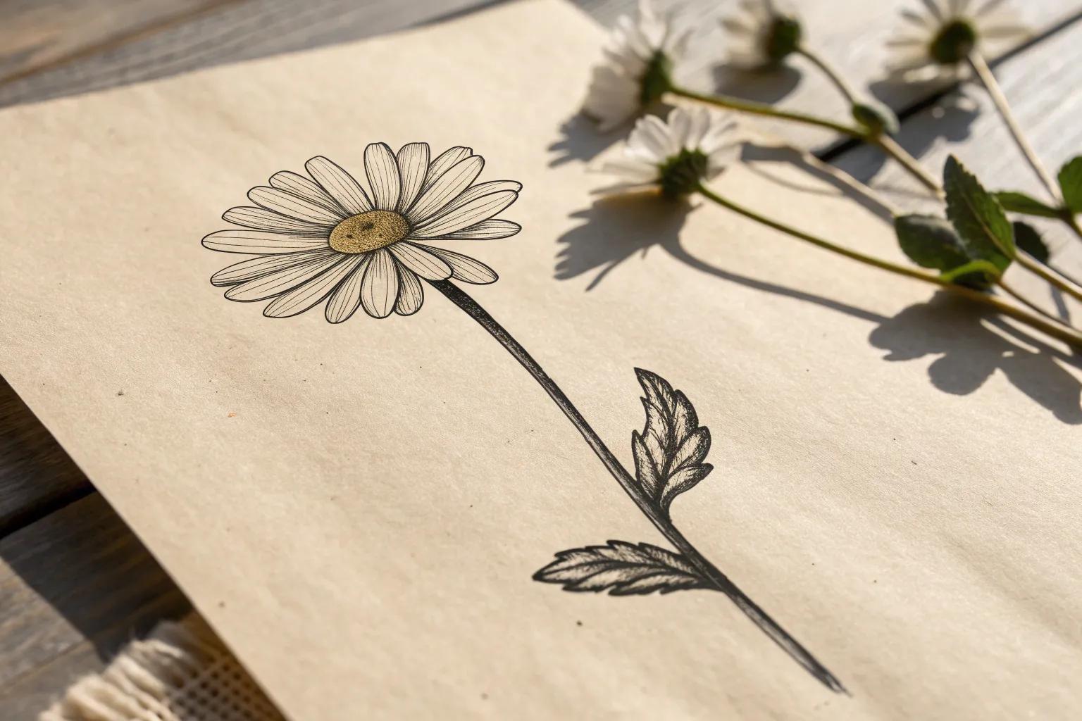 6+ Easy Flower Drawing Ideas for Beginners