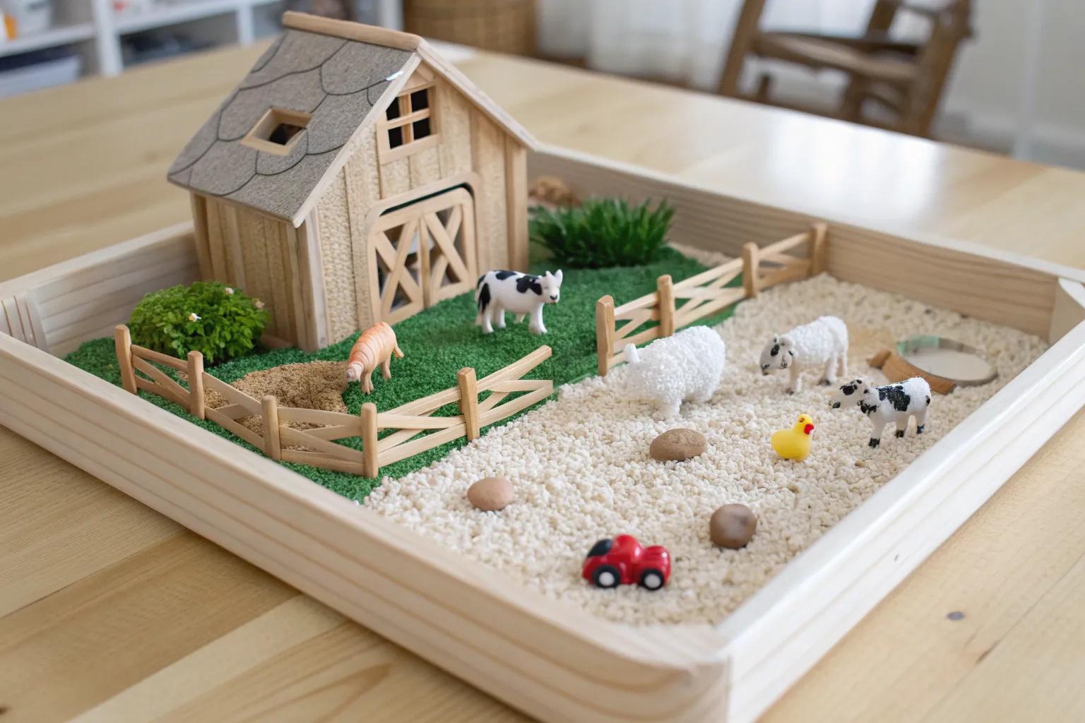 13+ Fun Farm Sensory Bin Ideas for Kids