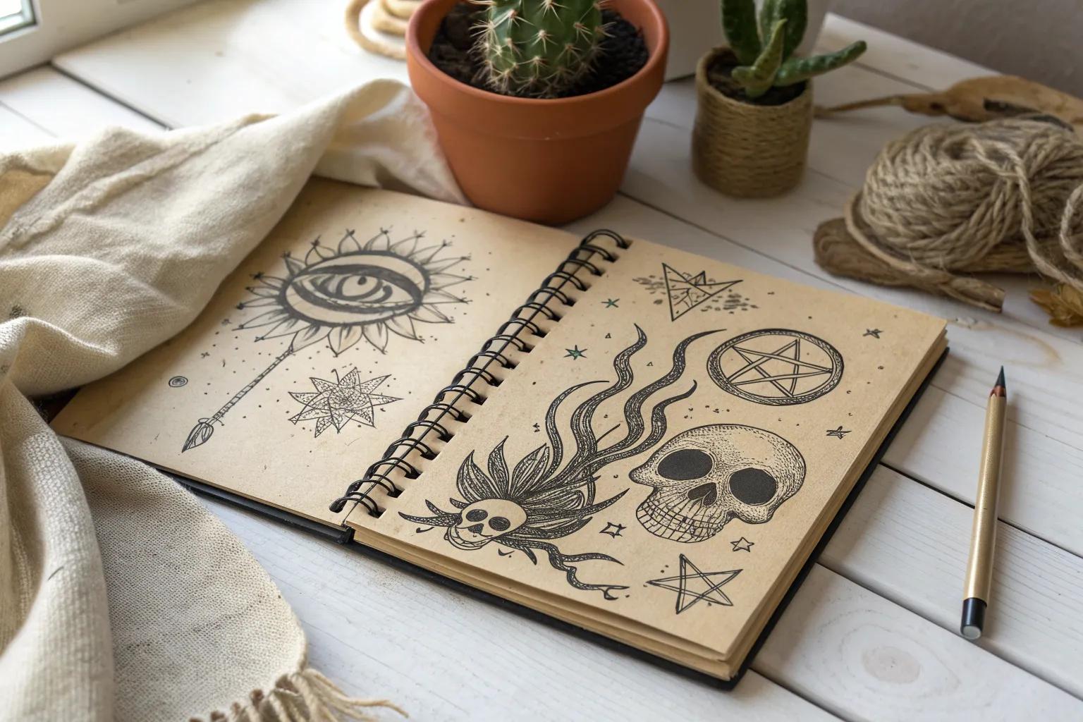 16+ Captivating Grunge Aesthetic Drawing Ideas