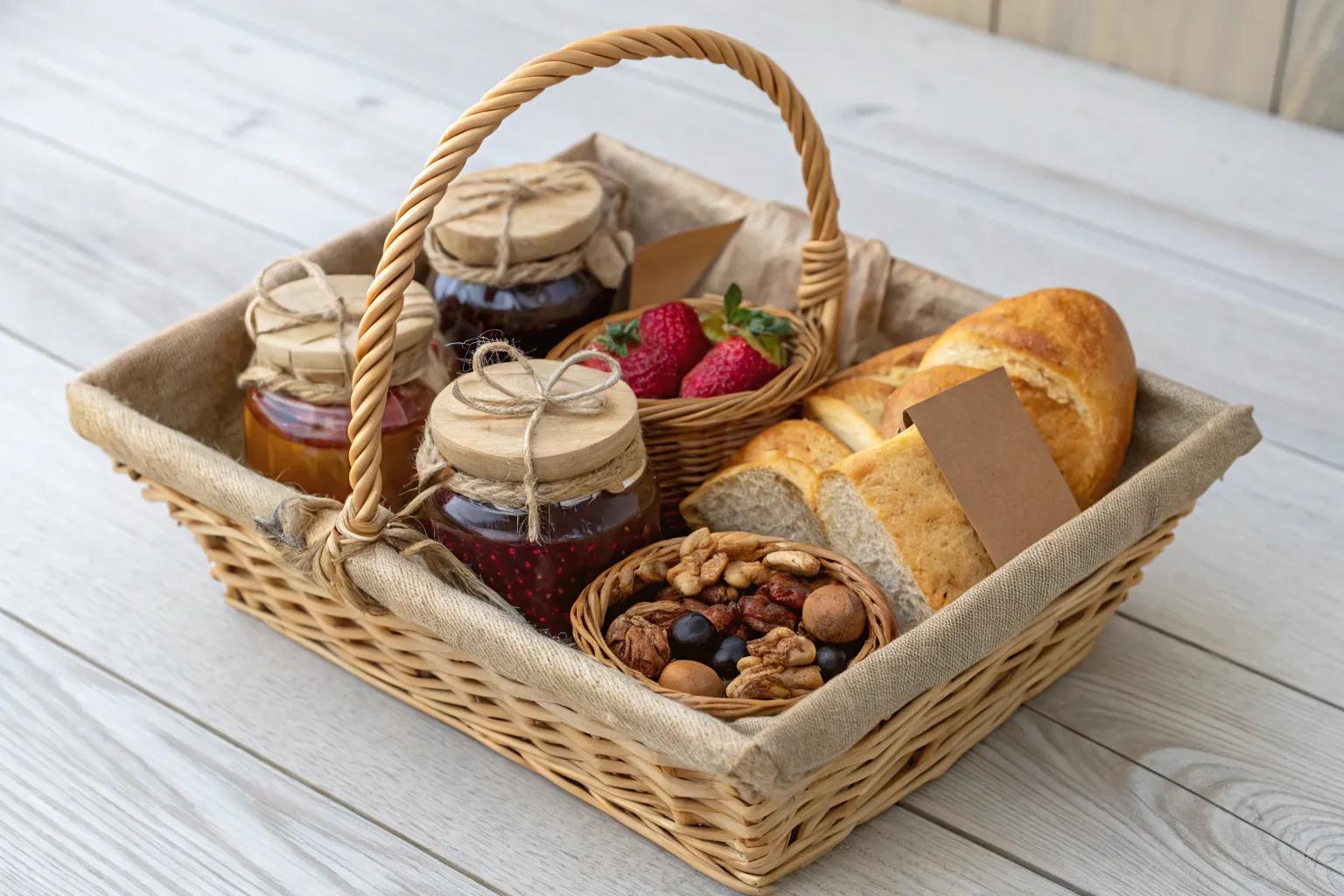 7+ Charming Homemade Food Gift Basket Ideas