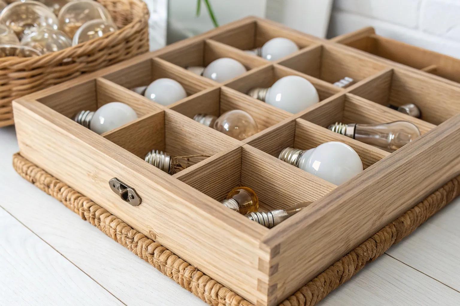 11+ Creative Light Bulb Storage Ideas