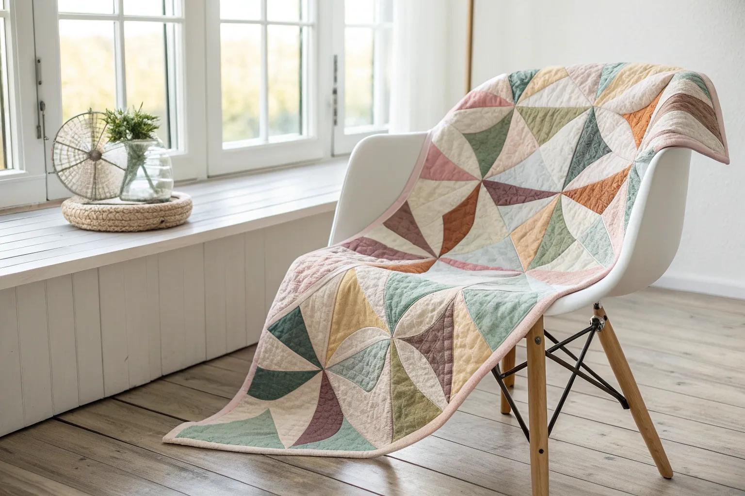 15+ Stunning Pinwheel Quilt Pattern Ideas