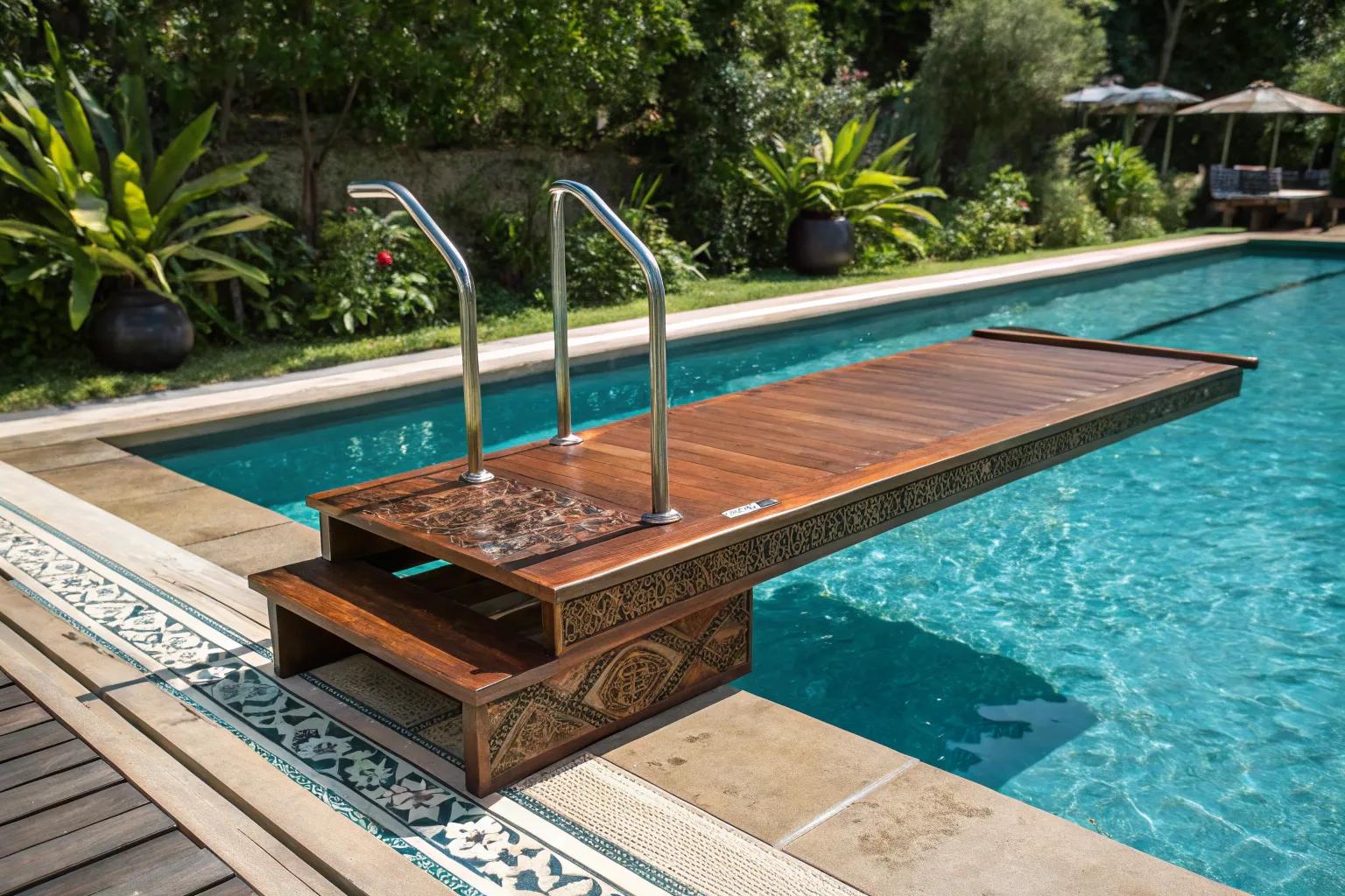 6+ Inspiring Pool Jumping Platform Ideas