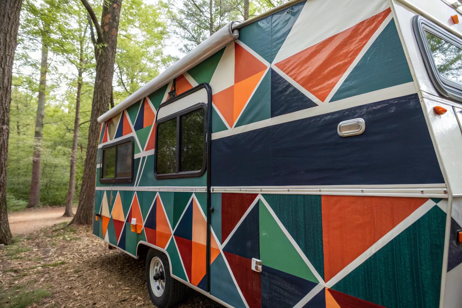 18+ Creative Pop Up Camper Paint Ideas