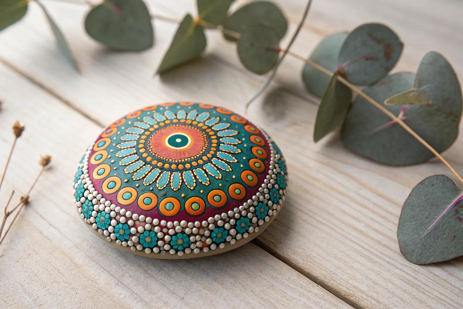 16+ Creative Rock Dot Art Ideas to Try at Home