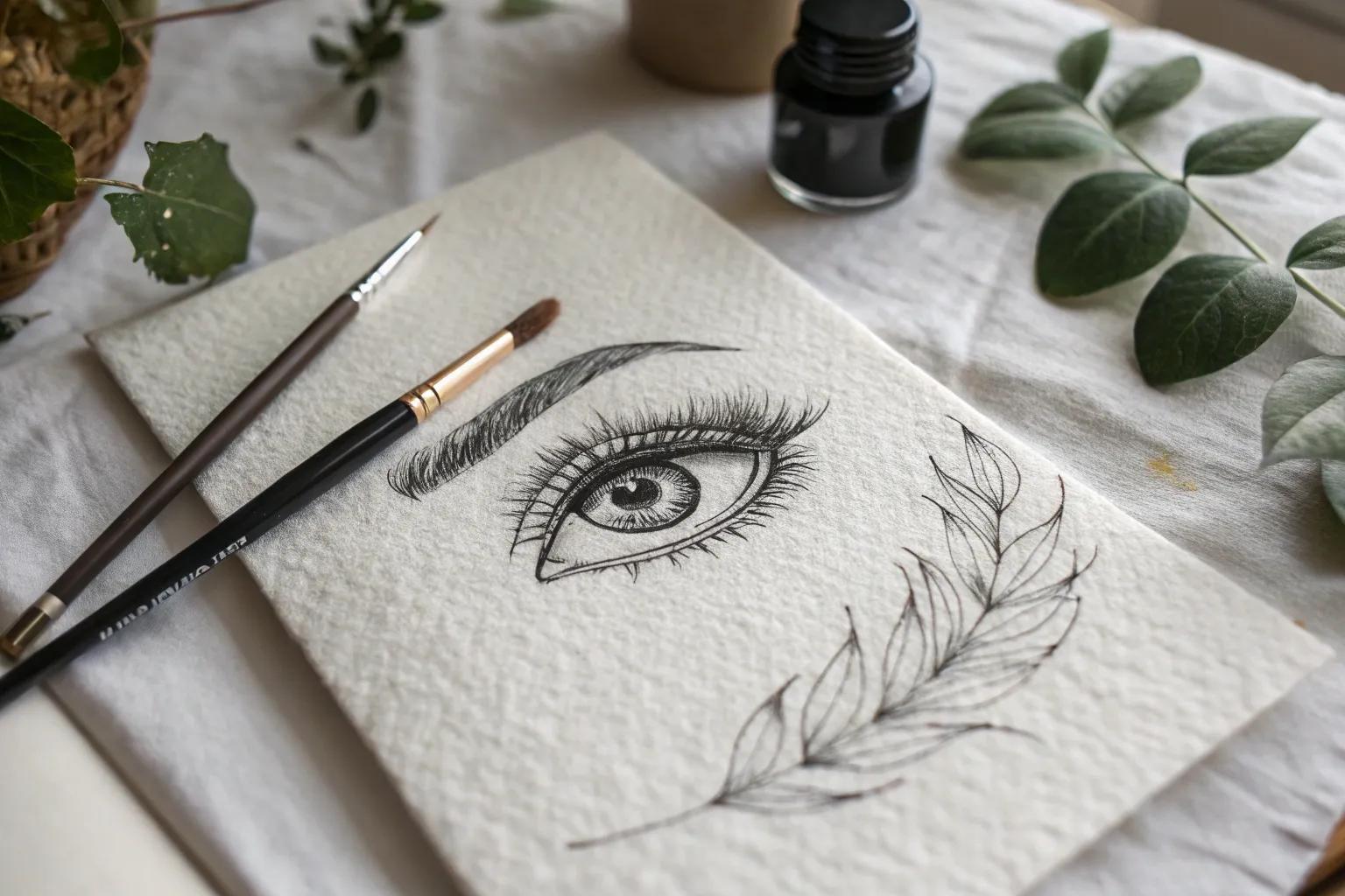 13+ Simple Sketch Drawing Ideas for Beginners